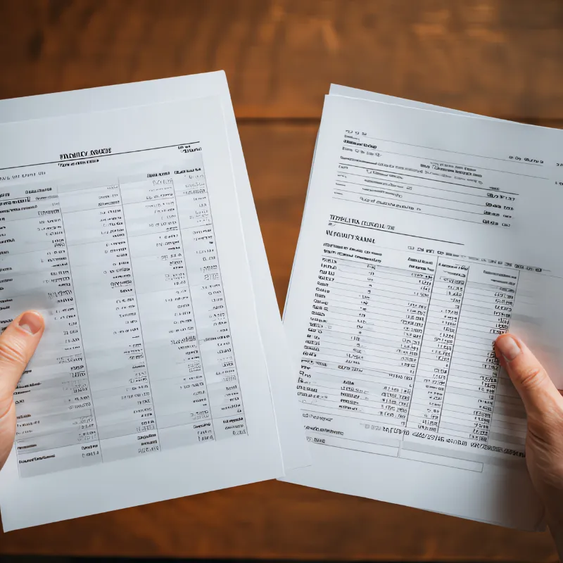 Financial record management
