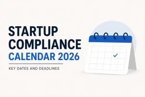 Startup Compliance Calendar 2026 banner