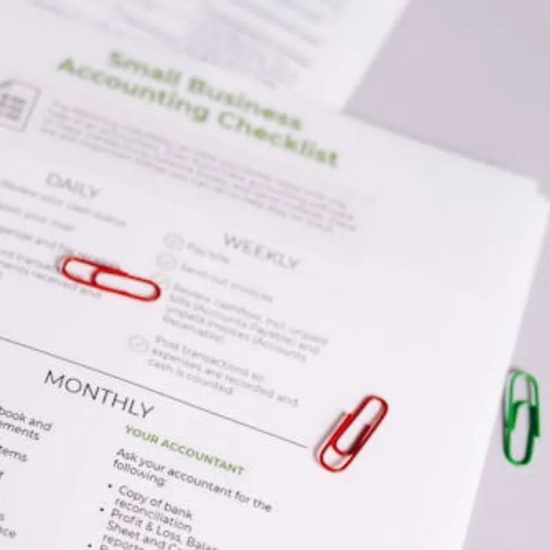 Financial document review